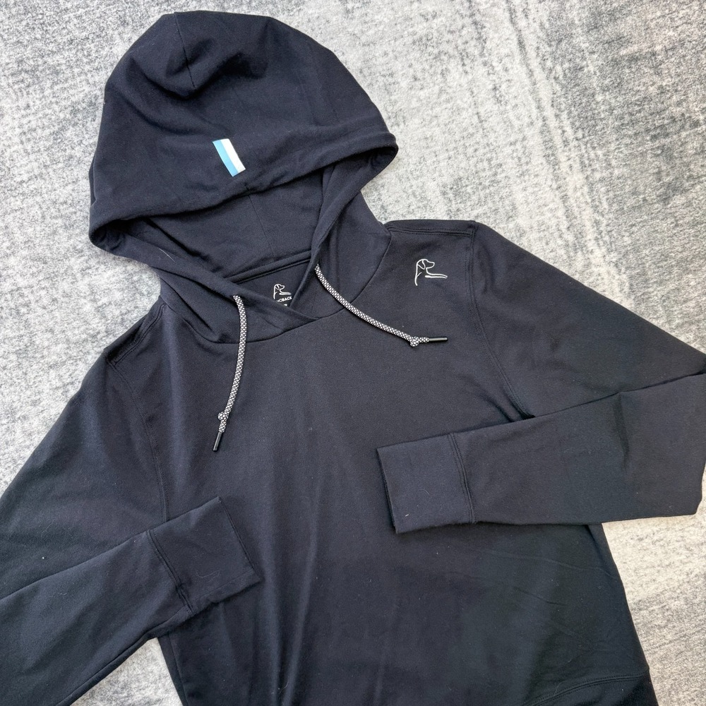 Rhoback Hoodie Womens Small Navy Blue Performance Sweatshirt Gym Golf Pickleball